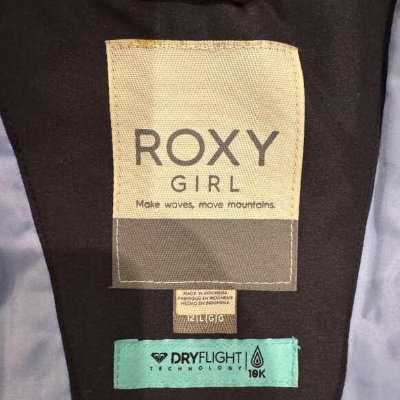 Roxy Brand Dry Flight Girls Jacket and Matching Pants (Girls 12- Lg) - Picture 3 of 4
